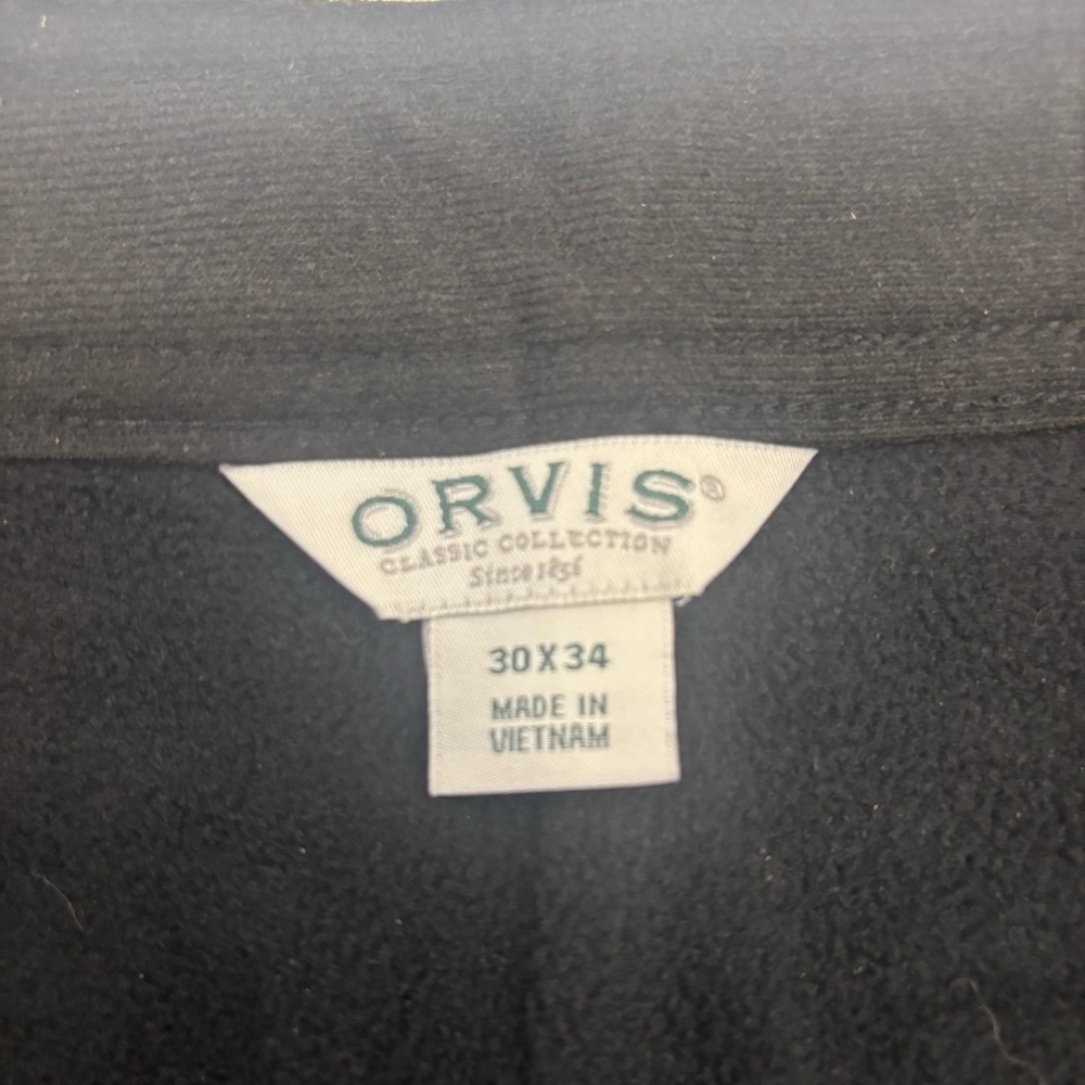 NWT Men Orvis Fleece Lined Pants - Picture 3 of 7